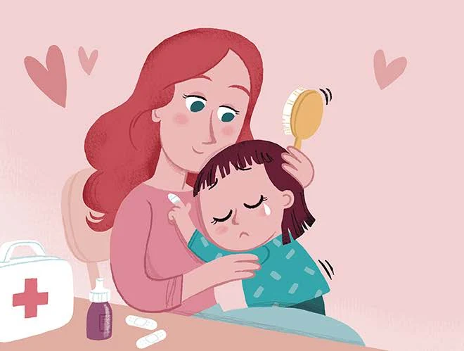 Momi abraza a Aitana para consolarla